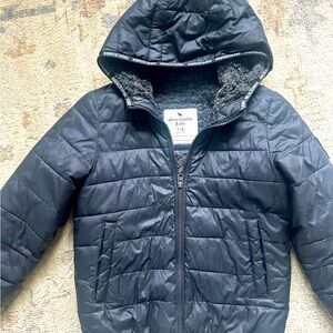 Boys Abercrombie Kids Puffer Winter Jacket / Coat